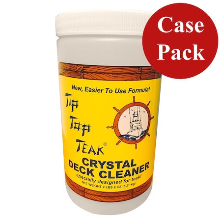 Tip Top Teak Crystal Deck Cleaner - Quart (2lbs 6oz) - *C TC 2000CASE